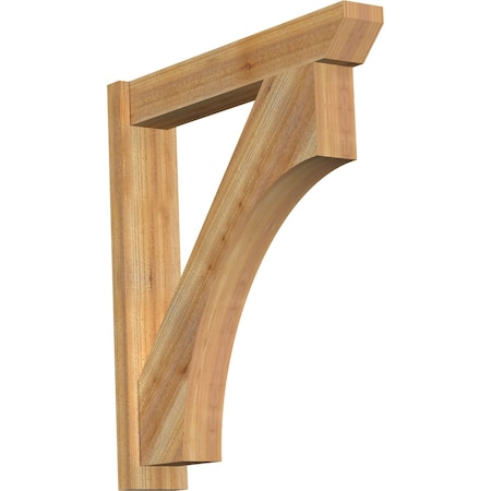 Ekena Millwork Westlake Slat Rough Sawn Outlooker, Western Red Cedar, 6"W x 32"D x 36"H OUT06X32X36WTL06RWR
